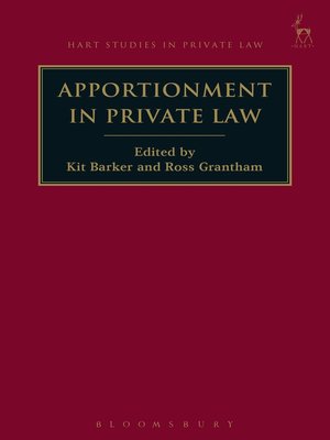 cover image of Apportionment in Private Law